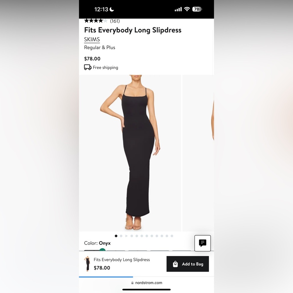 Skims dress